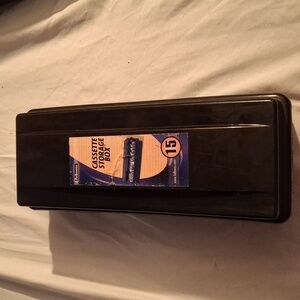 Vintage Cassette Storage Box